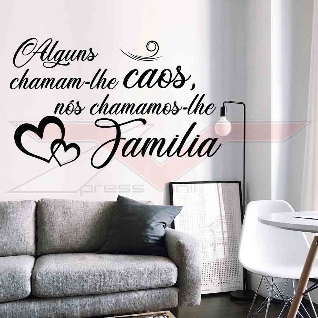 Vinil-Autocolante-Caos-Familia Vinil Autocolante Caos Familia