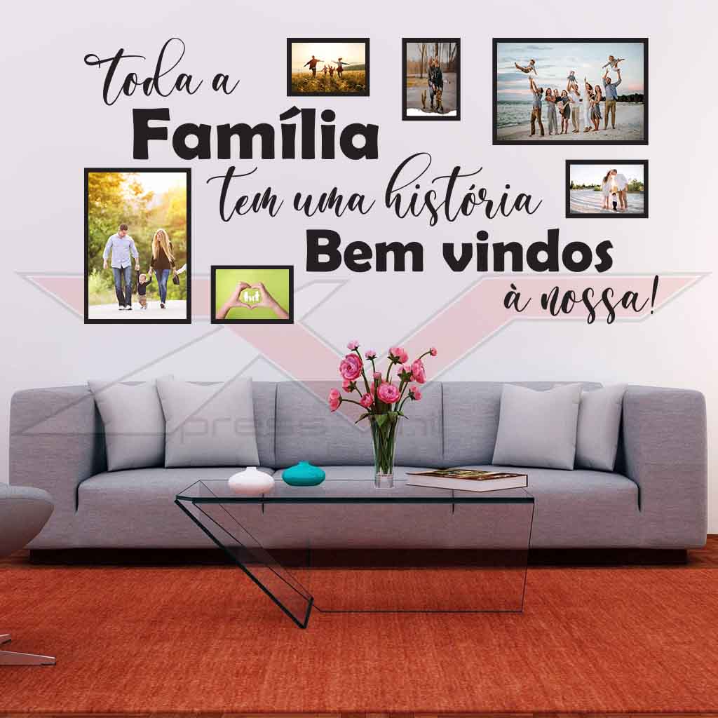 Vinil-Autocolante-Toda-a-Familia-Historia-Bem-Vindos Vinil Autocolante Toda a Familia Historia Bem Vindos