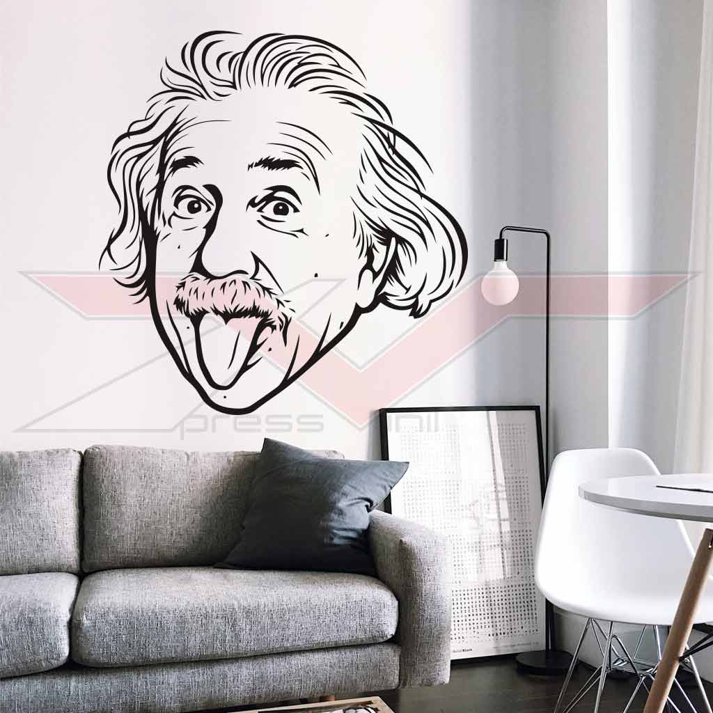 Vinil-Autocolante-Einstein Vinil Autocolante Einstein