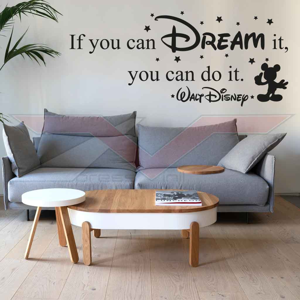 Vinil-Autocolante-If-You-Can-Dream-It Vinil Autocolante If You Can Dream It