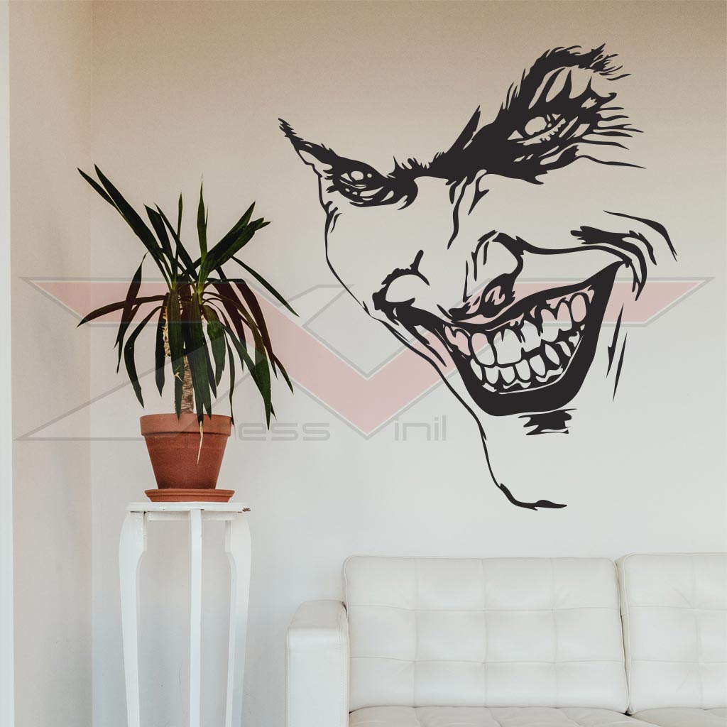 Vinil-Autocolante-Joker-Sorriso Vinil Autocolante Joker Sorriso