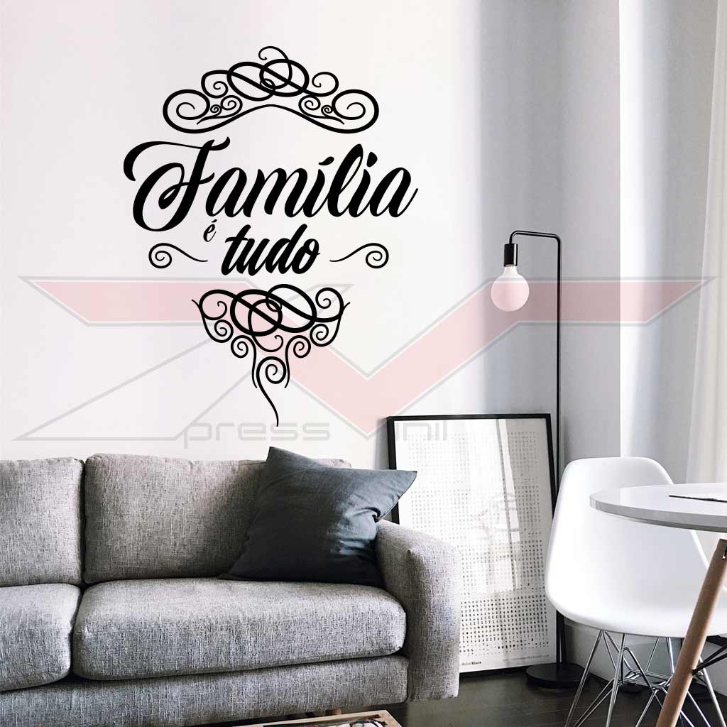 Vinil-Autocolante-Familia-é-Tudo Vinil Autocolante Família é Tudo